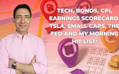 Tech, Bonds, CPI, Earnings Scorecard, TSLA, Small Caps, the Fed and My Morning Hit List!