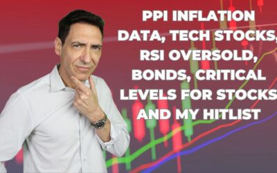 PPI Inflation Data, Tech Stocks, RSI Oversold, Bonds, Critical Levels for Stocks and My Hitlist