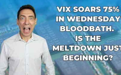 VIX Soars 75% in Wednesday Bloodbath. Is the Meltdown Just Beginning?