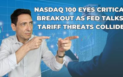 Nasdaq 100 Eyes Critical Breakout as Fed Talks, Tariff Threats Collide