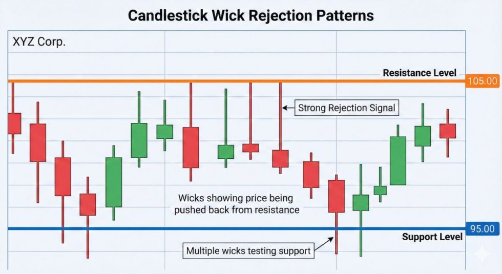 Reading Price Rejection Through Wicks: A Technical Signal Most Traders ...