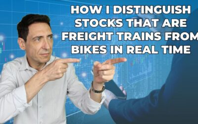 How I Distinguish Stocks That Are Freight Trains From Bikes in Real-Time