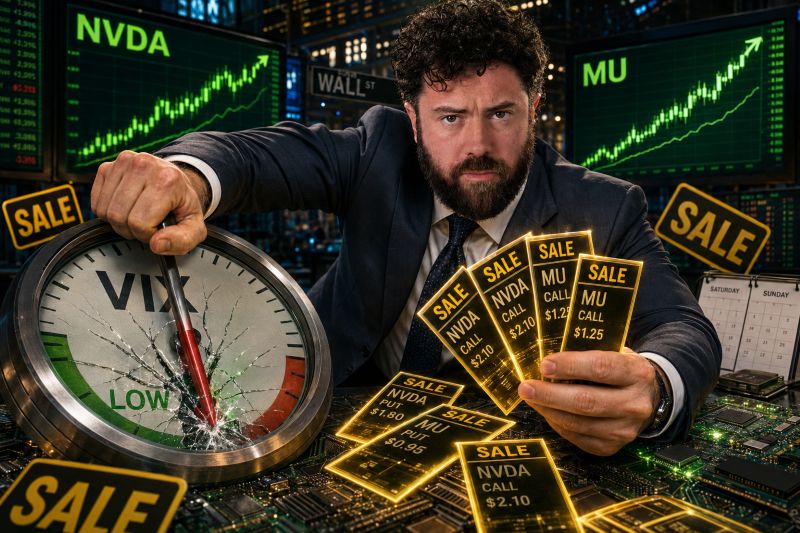 Low VIX = Cheap Options: My Exact Weekend Volatility Spike Strategy
