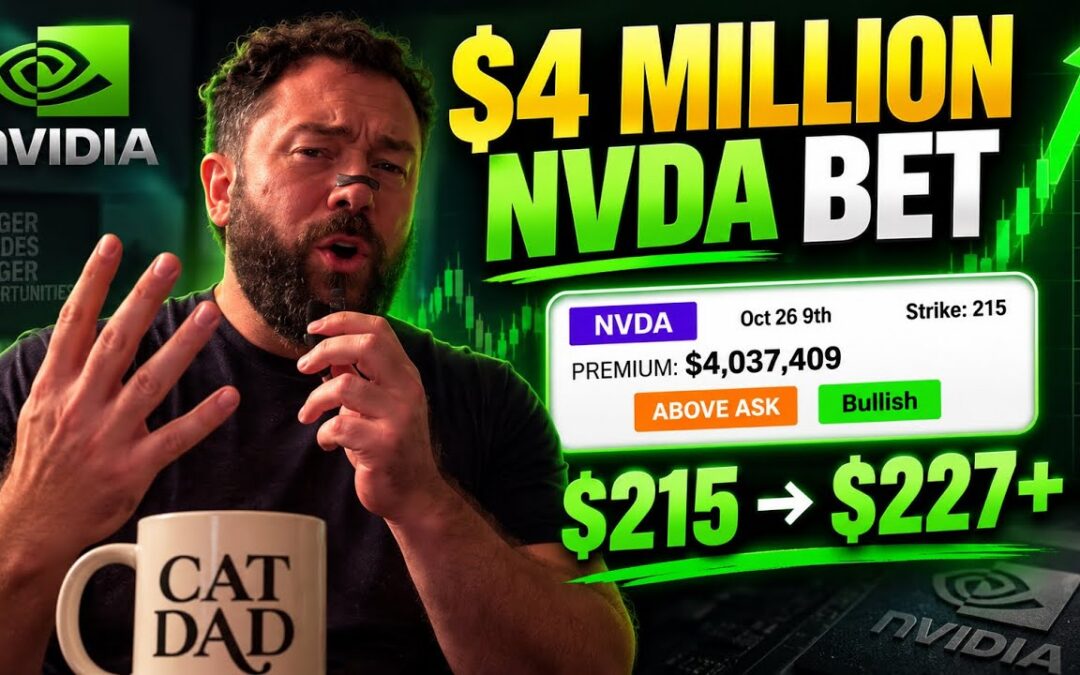 Someone Dropped $4M on NVDA Calls — Then This Happened