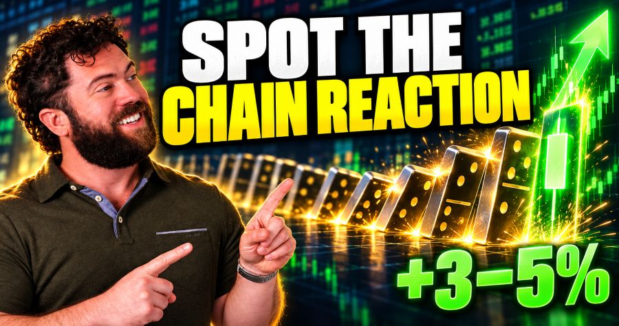 How to Spot the Chain Reaction Before Stocks Explode 3-5% Higher